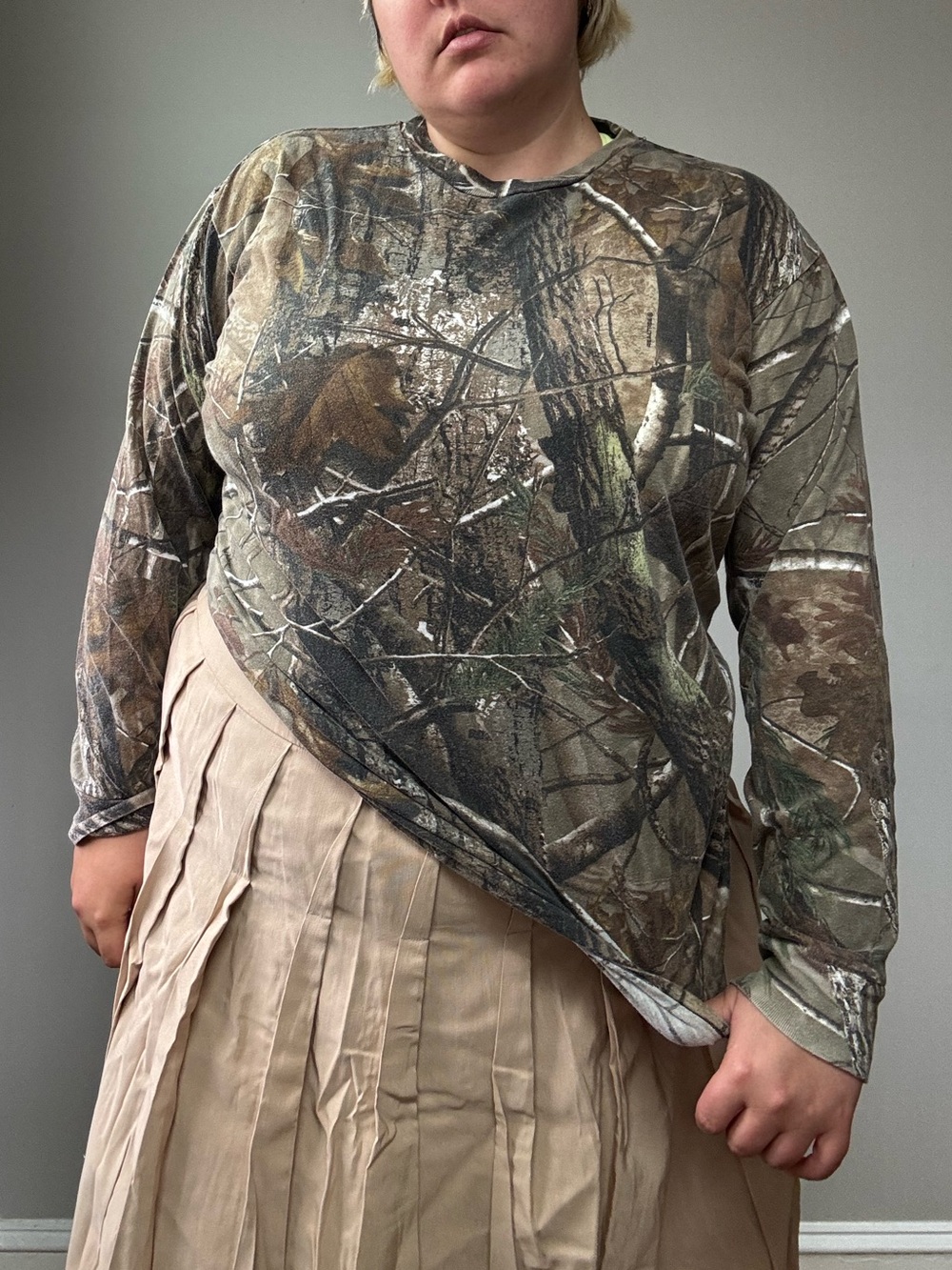 Realtree Long Sleeve Camouflage Shirt